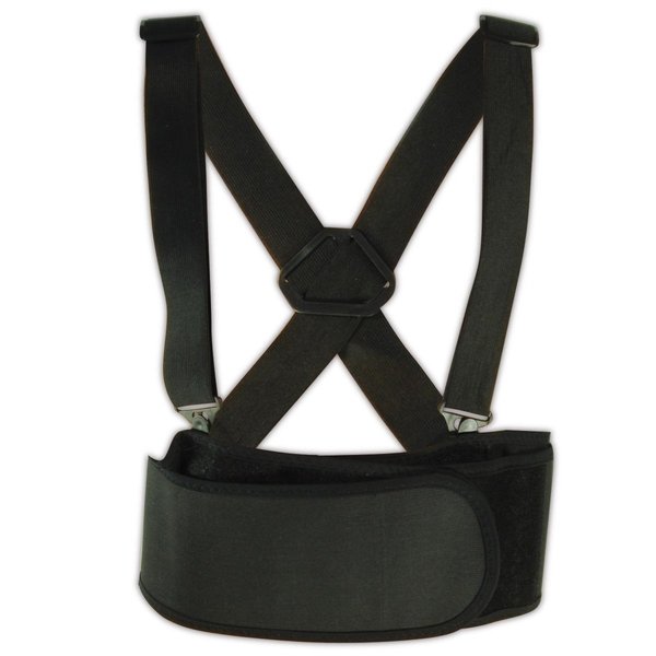 Ok-1 By Occunomix OccuNomix OK1 Support Belt w Pad and Suspenders, L OK-1000S-BLK-L